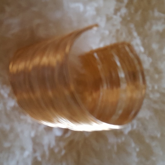 NWT🌟 Luxury Boho Cuff Bracelet 🌟Rose Gold Wire🌟Bohemian 🌟Festival 🌟Quality - Picture 2 of 2